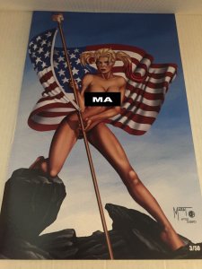 2017 Cool Comics Hardlee Thinn USA Tribute Marat Mychels Numbered 3/50