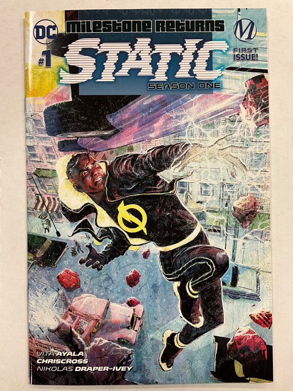 Static: Season One #1 Baker Cover (2021)