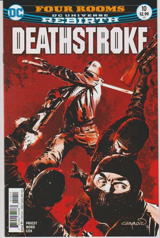 Deathstroke # 10 Cover A NM DC 2016 Series [K6]