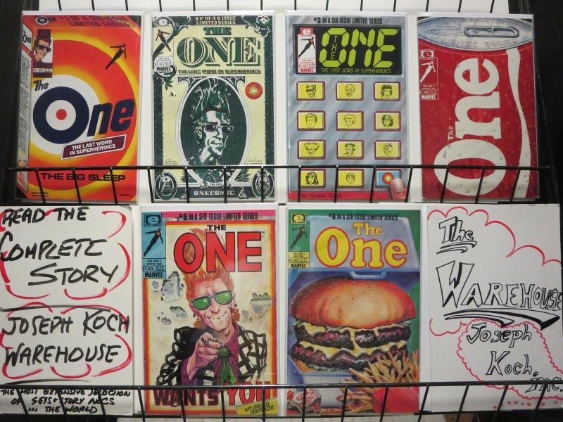 ONE, THE (1985 EPIC) 1-6  R.Veitch...Andy Warhol?