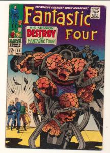 Fantastic Four (1961 series) #68, VF- (Actual scan)