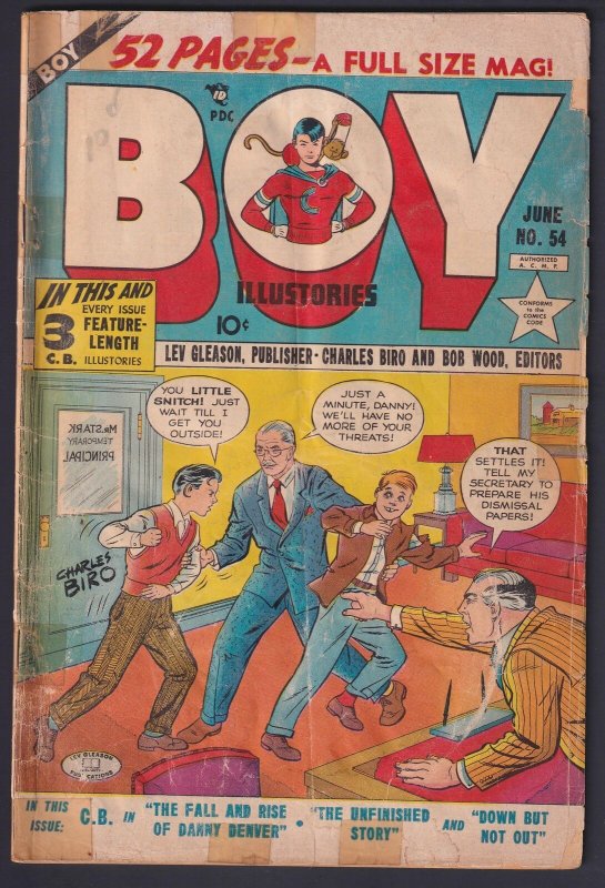 Boy Comics #54 1950 Lev Gleason 2.0 Good