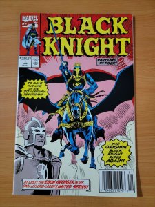 Black Knight #1 Newsstand Variant ~ NEAR MINT NM ~ 1990 Marvel Comics
