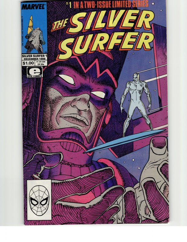 The Silver Surfer #1 Direct Edition (1988) Silver Surfer