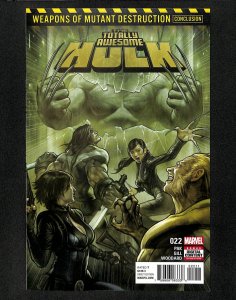 Totally Awesome Hulk #22 1st Weapon H!