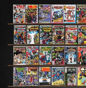 Huge Lot 150+ Comics with Iron Man, Marvel Tales, Marvel Age, Kickers & More!