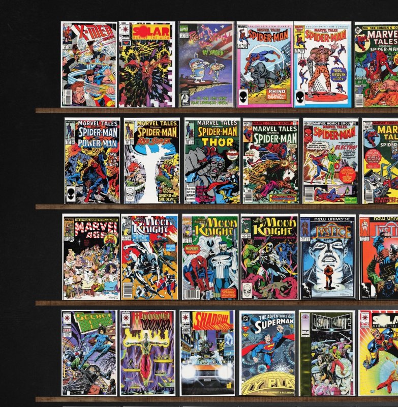 Huge Lot 150+ Comics with Iron Man, Marvel Tales, Marvel Age, Kickers & More!