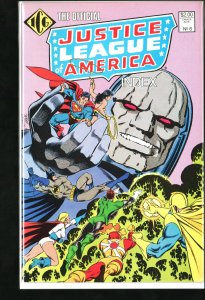 The Official Justice League of America Index #6 (1986)