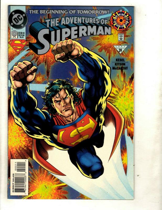10 Adventures of Superman DC Comics # 554 555 556 557 558 559 560 561 562 0 JF16