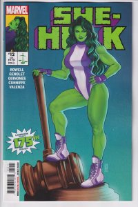 SHE-HULK (2022 MARVEL) #12 CVR A JEN BARTEL