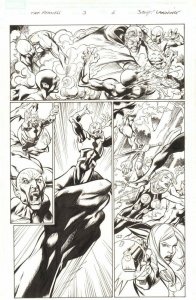 Fear Itself: Fearless #3 p.6 Sharon Cartern, Ant-Man, & Valkyrie by Mark Bagley