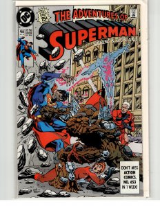 Adventures of Superman #466 (1990) Superman