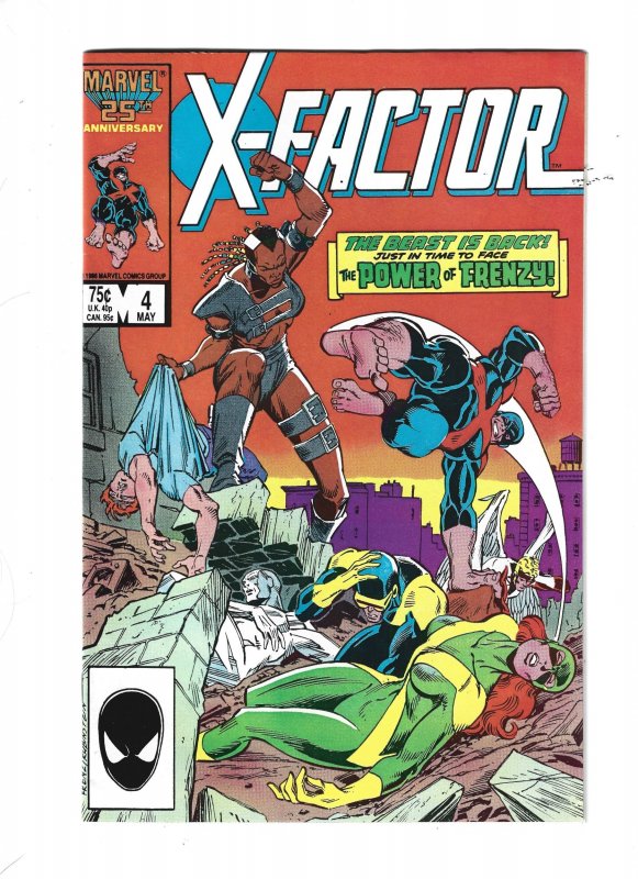 X-Factor #1 through 4(1986) rb1