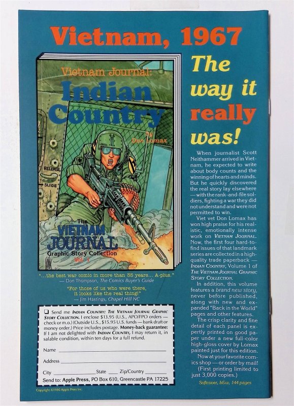 Invasion 55 #3 (May 1991, Apple) 8.5 VF+