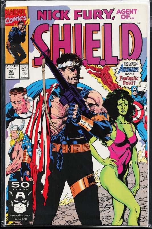 Nick Fury, Agent of SHIELD #26 (1991) Nick Fury