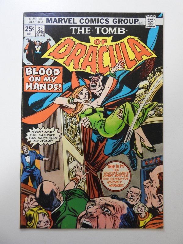 Tomb of Dracula #33  (1975) FN- Condition!