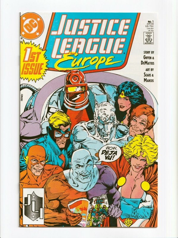 Justice League Europe #1 5 Copies DC Comics 1989 Series Unread NM+ 9.6/9.8