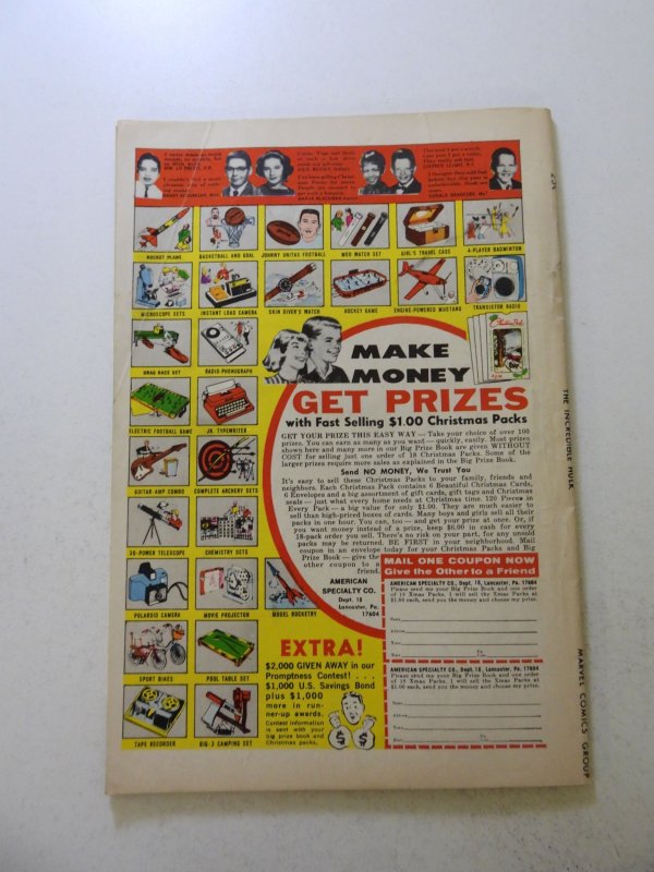 The Incredible Hulk #145 (1971) VG/FN condition