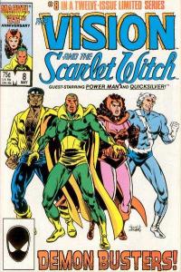 Vision and the Scarlet Witch (1985 series)  #8, NM (Stock photo)