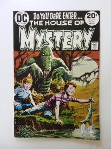 House of Mystery #219 (1973) FN- condition stain back cover