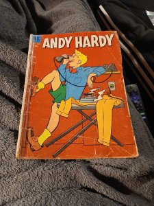 Andy Hardy Comic Book Dell Comics #6 September-November 1954 Golden Age TV show