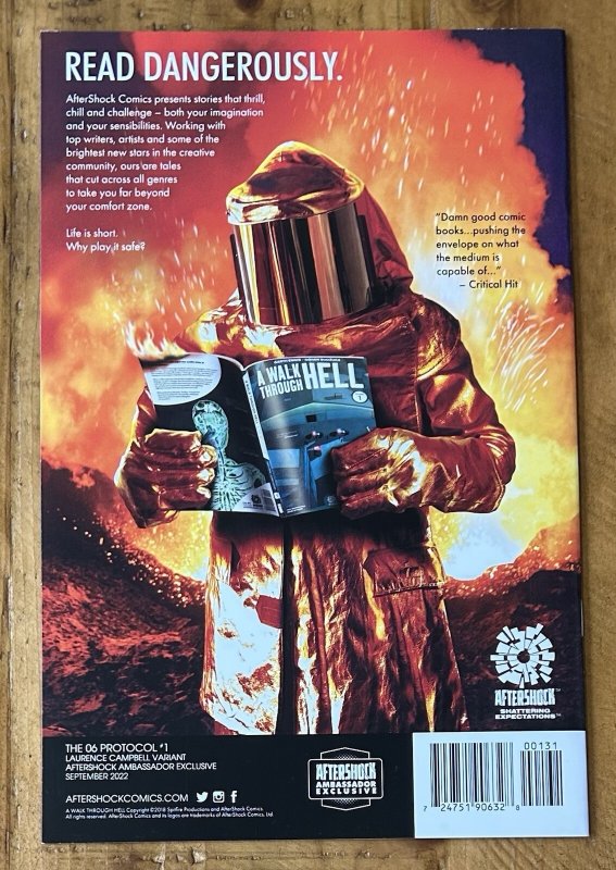 The 06 Protocol #1 Aftershock Ambassador Exclusive NM