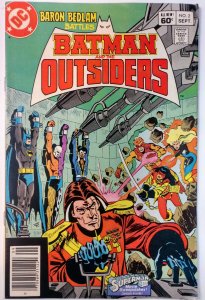 Batman and the Outsiders #2 (8.0, 1983) MARK JEWELERS