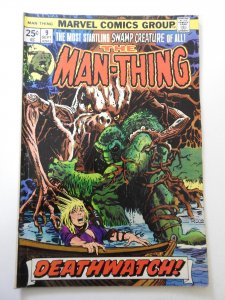 Man-Thing #9 (1974) VG Condition! MVS intact!