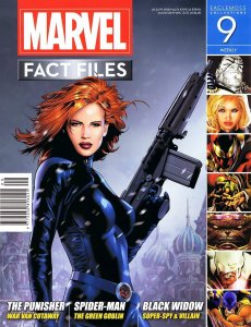 Marvel Fact Files #9 VF/NM; Eaglemoss | Black Widow - we combine shipping 