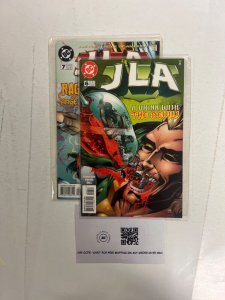 2 JLA DC Comic Books # 6 7 Batman Superman Robin Flash Wonder Woman 2 JS62