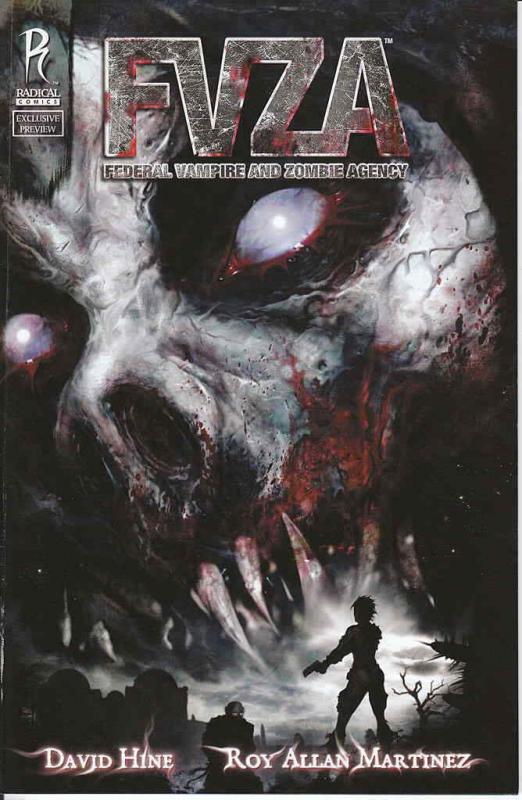 FVZA: Federal Vampire and Zombie Agency #0 VF; Radical | save on shipping - deta