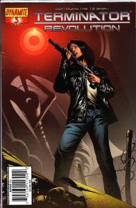 Terminator: Revolution #3A VF ; Dynamite | Continues T2 Saga