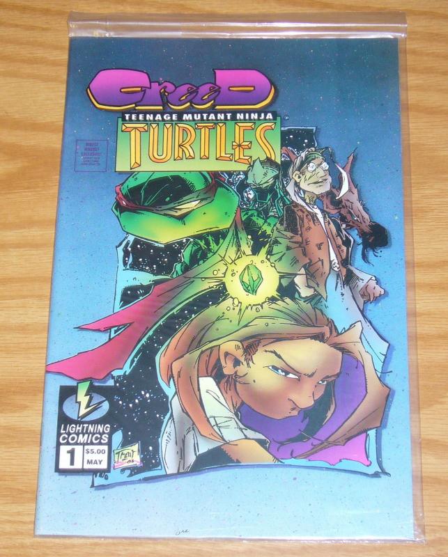 Creed Teenage Mutant Ninja Turtles 1 Vf Nm Trent Kaniuga Ae Variant W Coa Hipcomic