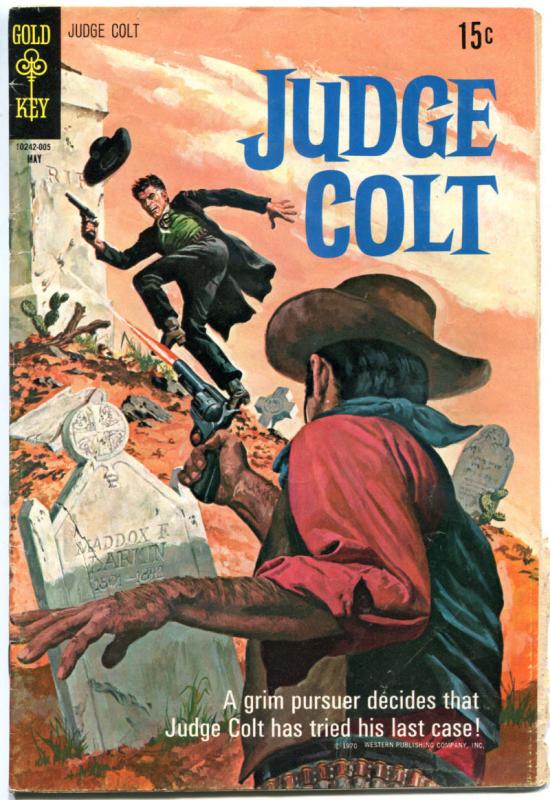 JUDGE COLT #2 3 4, FN VG FN+, Western, Gold Key, 1969, more westerns in store