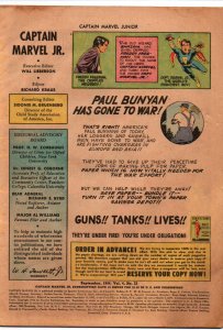 Captain Marvel jr #23 - Shazam - Fawcett - 1944 - GD+ 