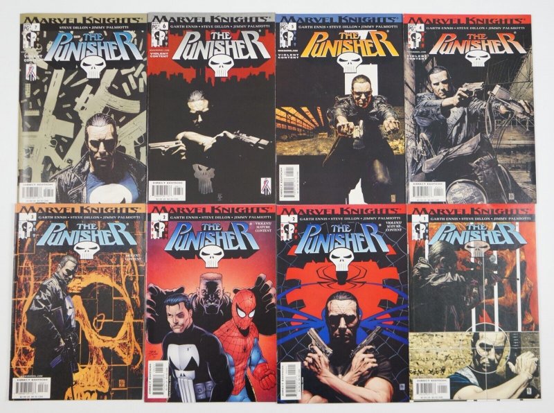 Punisher Vol. 6 #1-37 VF/NM complete series + variant - Garth Ennis Steve Dillon 