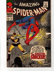 The Amazing Spider-Man #46 (1967) 1st Shocker! Affordable-Grade back coupon out