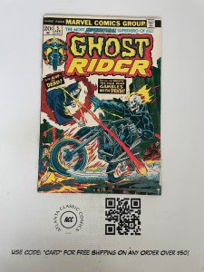 Ghost Rider # 5 FN Marvel Comic Book 1973 Johnny Blaze Bronze Age 13 J224
