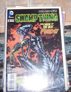 Swamp Thing comic  #9 2012 new 52 DC queen of rot  scott snyder