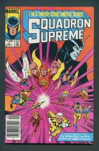 Squadron Supreme #1 / 8.0 VFN  Newsstand  September 1985