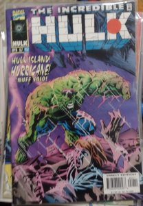 INCREDIBLE HULK  # 452 1997 marvel disney hulk island hurricane