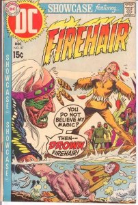 SHOWCASE 87 F-VF FIREHAIR BY KUBERT  December 1969 COMICS BOOK