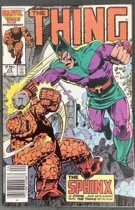 The Thing #34 Newsstand Edition (1986, Marvel) NM-