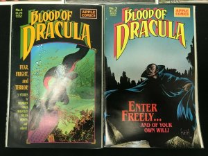 DRACULA 5PC LOT (FN OB) DIFFERENT DRACULAS!! 1988-92