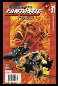 Ultimate Fantastic Four #31 - FRIGHTFUL Part 2 SIGNED (7.0) 2006