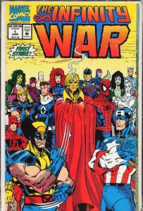 The Infinity War #1 (1992) Adam Warlock [Key Issue]