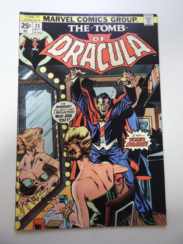 Tomb of Dracula #24 (1974) FN/VF Condition MVS Intact
