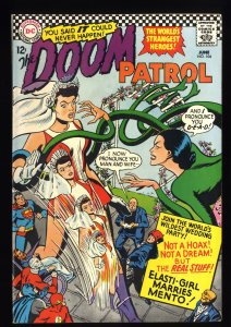 Doom Patrol #104 VF- 7.5 Off White to White Justice League! Bob Brown!