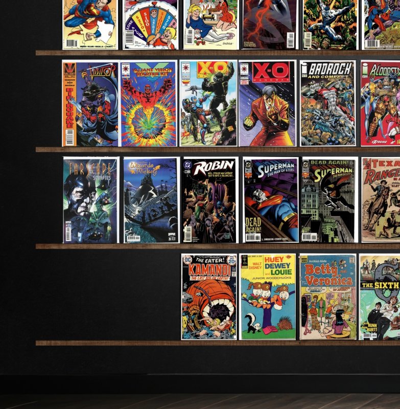 Huge Lot 150+ Comics with Conan The Barbarian, Action Comics & More!