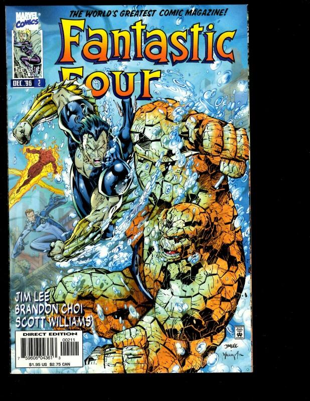 Lot of 11 Fantastic Four Marvel Comics # 1 2 3 4 5 6 7 8 9 10 11  JF26